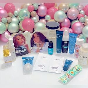 Olaplex JVN Amika Bread Living Proof Ouai Moroccanoil ColorWow haircare bundle